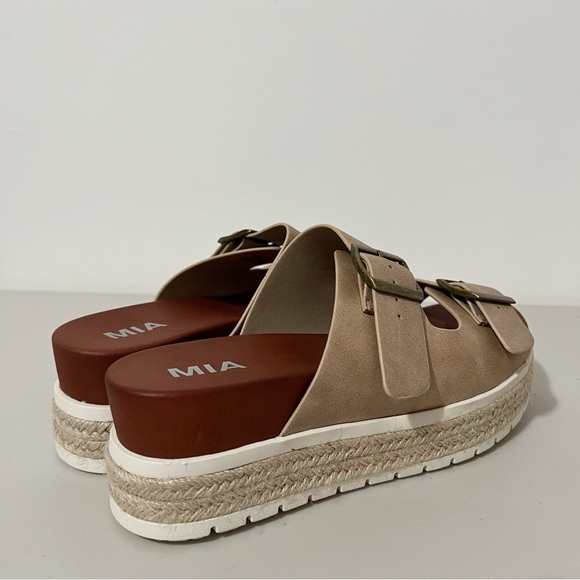 MIA Slide Espadrille Platform Sandal Size 7.5 - Picture 5 of 8
